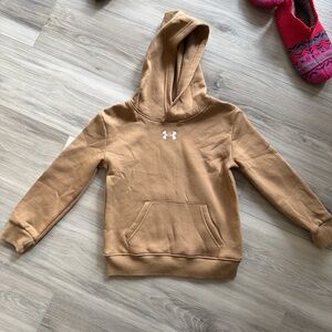Under Armour Brown Hoodie with Logo